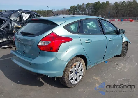 2012 Ford Focus Se z USA, uszkodzony, nr VIN 1FAHP3K21CL293270